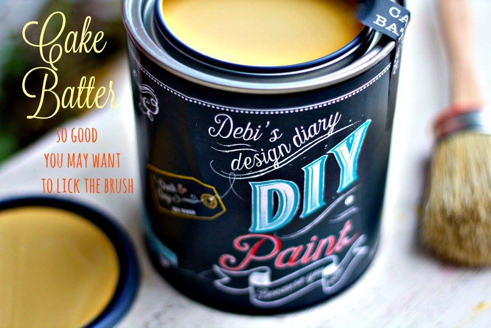 Cake Batter DIY Paint Can