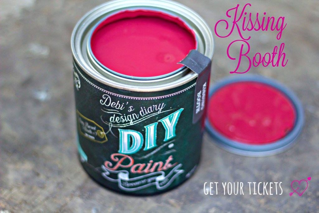 Kissing Booth DIY Paint Can