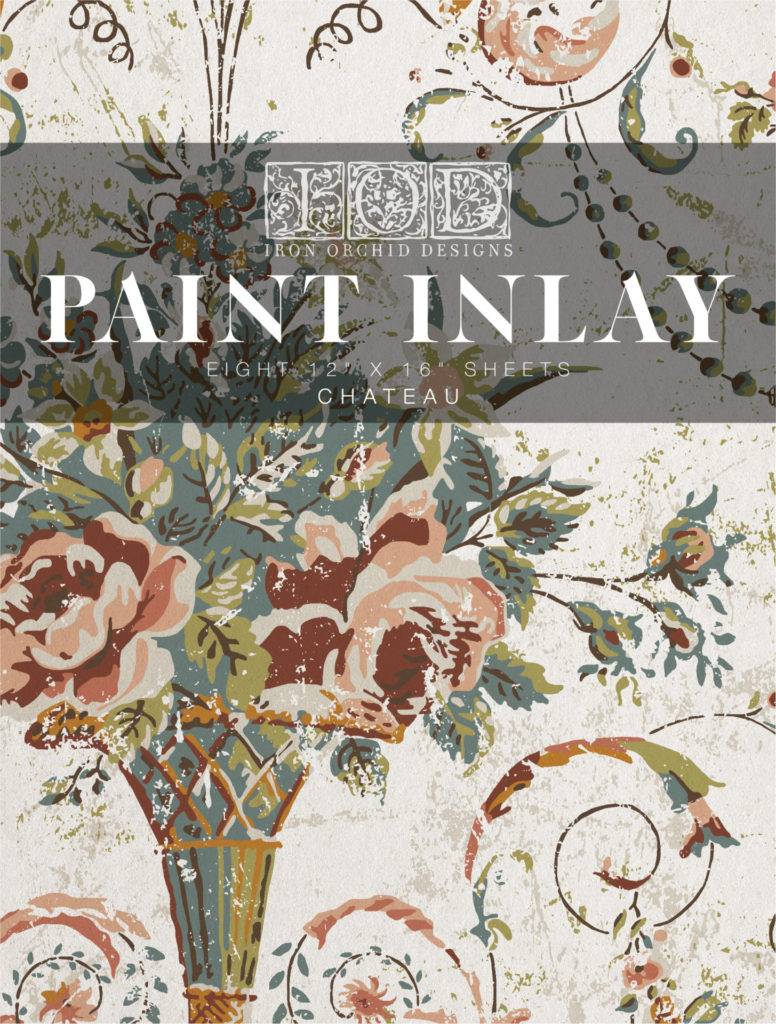 Chateau Paint Inlay from the IOD Release Summer 2022