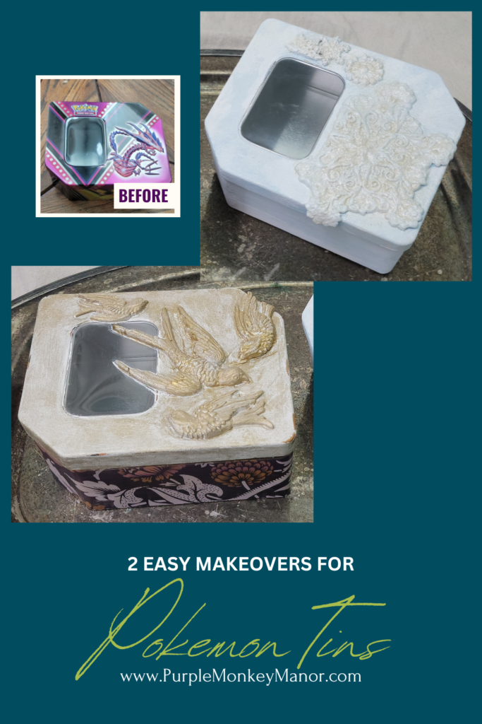 2 Easy Makeovers For Pokemon Tins Pinterest Pin